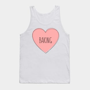 I Love Baking Tank Top